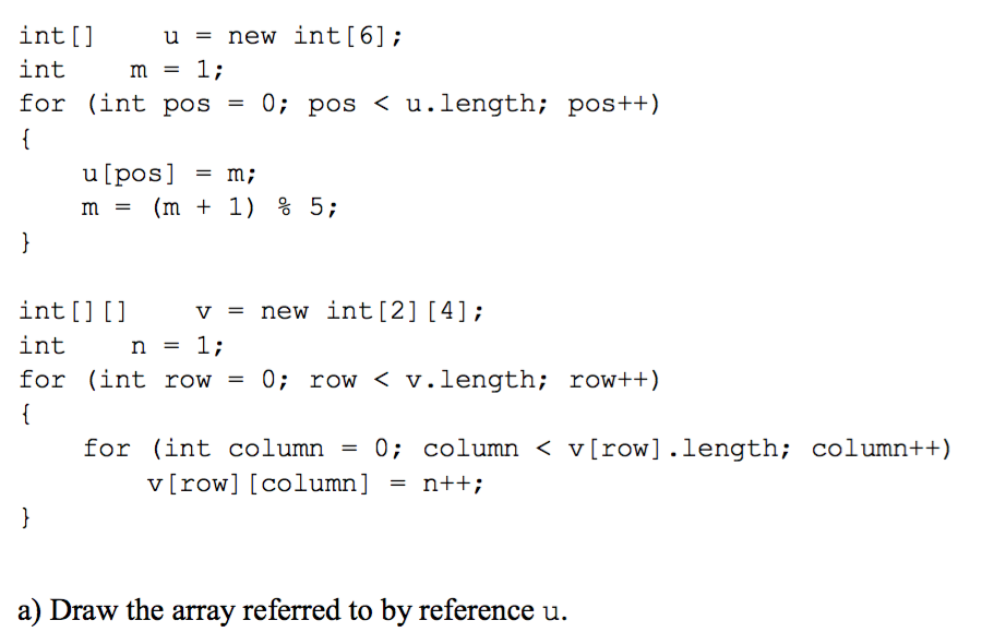 Solved int new int[6]; int m-1; for (int pos0; pos