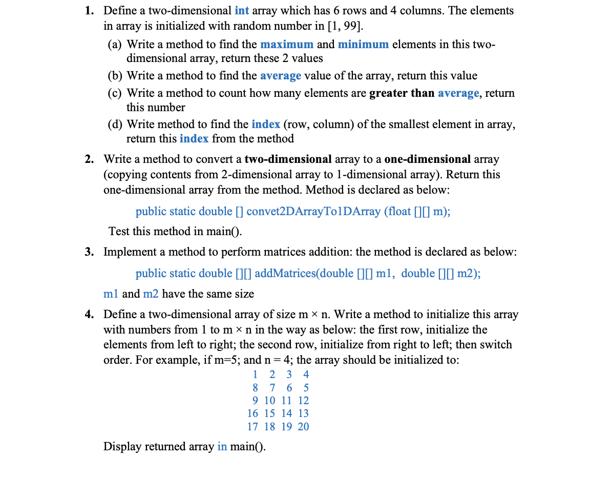 Solved Please answer 1 and 2 in Java 14.0 using eclipse Chegg