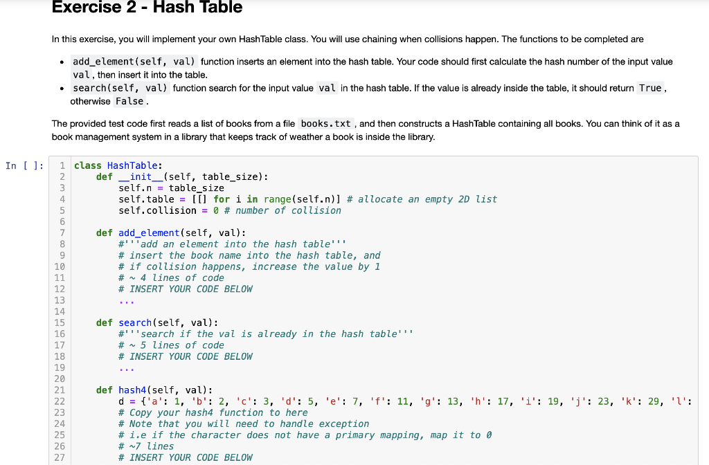 Solved Please use Python algorithm programming language to | Chegg.com