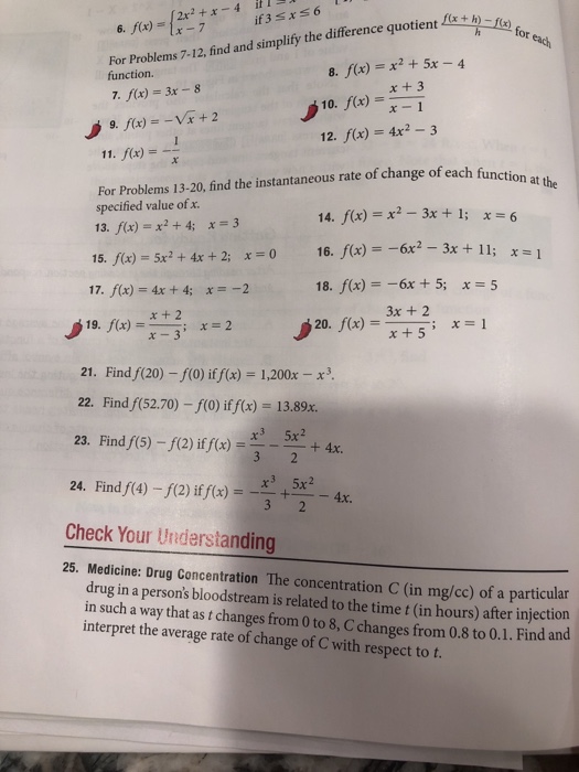 Solved For Problems 7-12, find and simplify the difference | Chegg.com