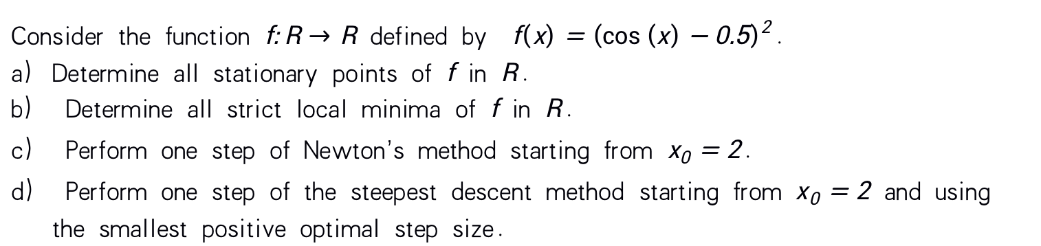 Solved = Consider The Function F:R → R Defined By F(x) = | Chegg.com