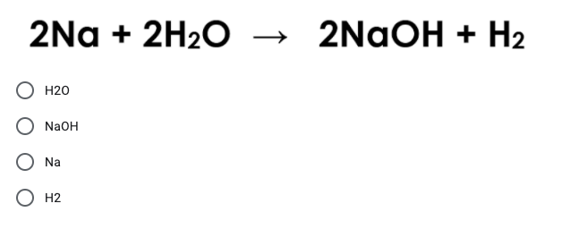 Phản ứng giữa Natri và Nước