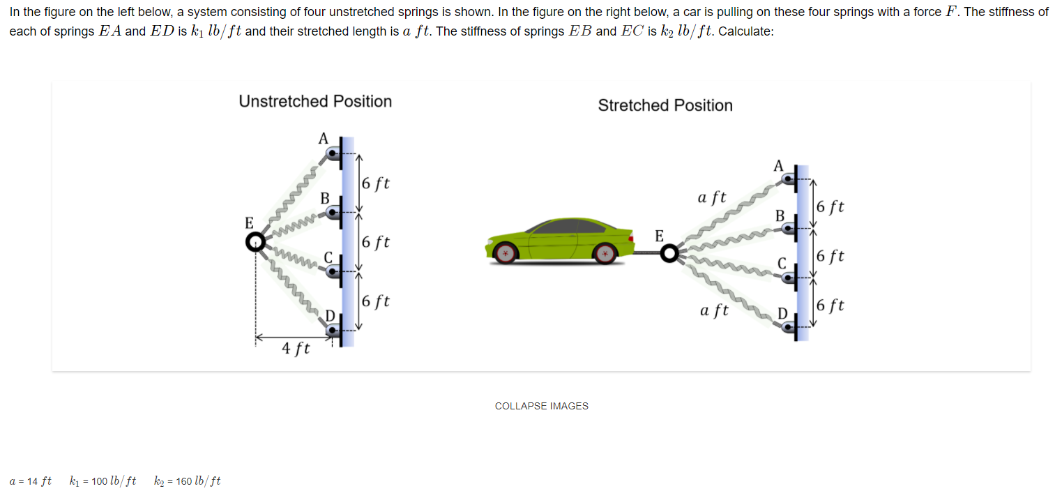 Solved In the figure on the left below, a system consisting | Chegg.com