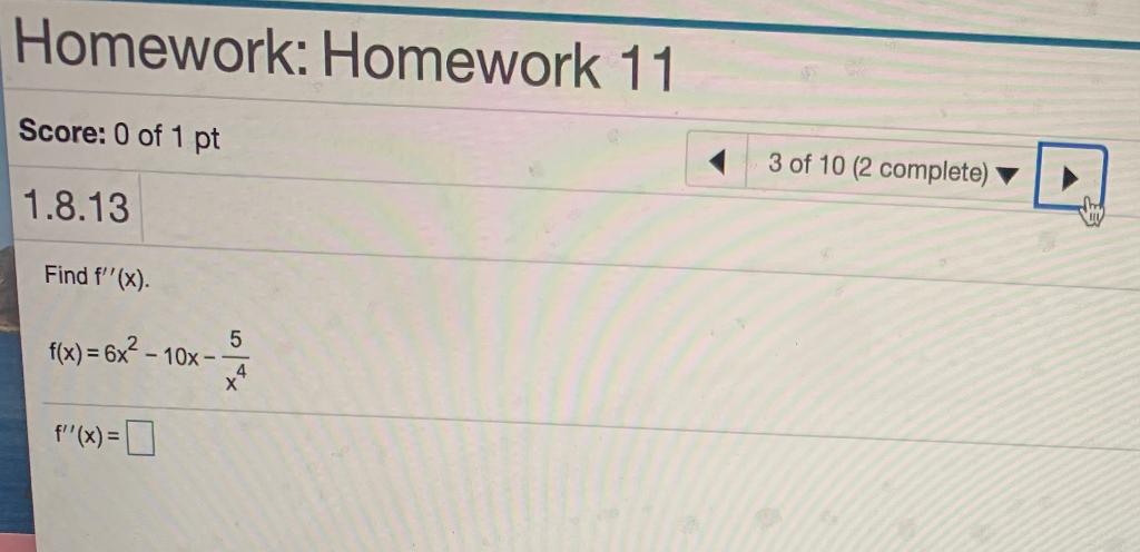 Solved Homework: Homework 11 Score: 0 of 1 pt 3 of 10 (2 | Chegg.com