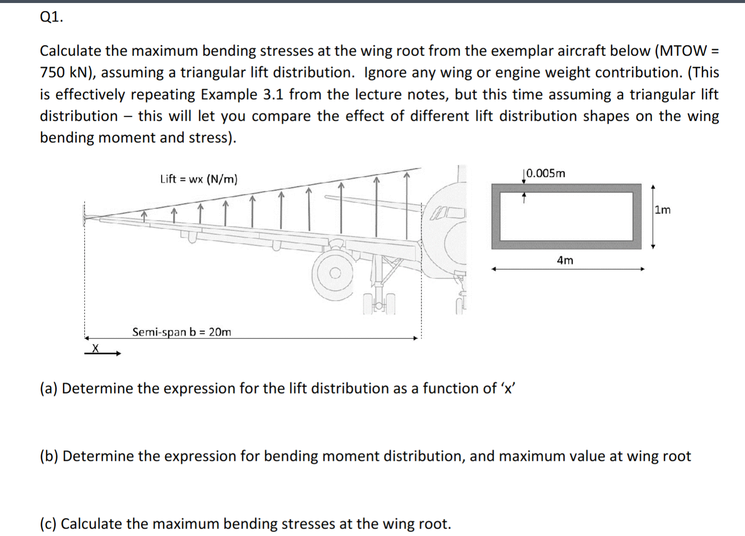 Solved Q1. ﻿Calculate the maximum bending stresses at the | Chegg.com