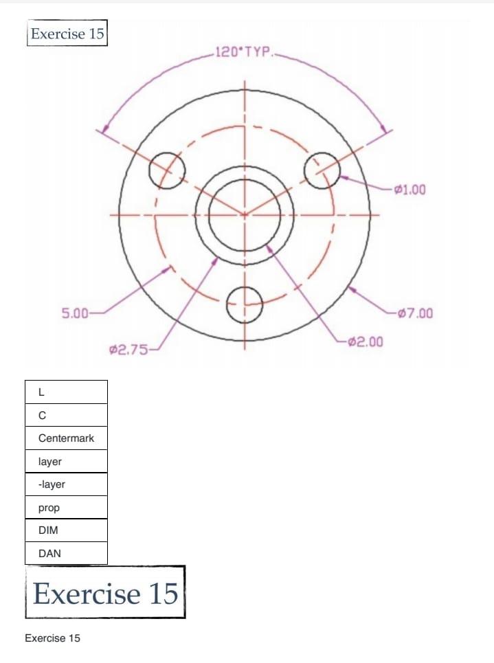 Solved I want to use AutoCAD The important thing in | Chegg.com