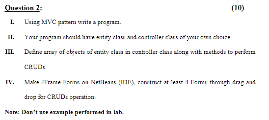 Solved Please use Java code and remember i'm a new student | Chegg.com