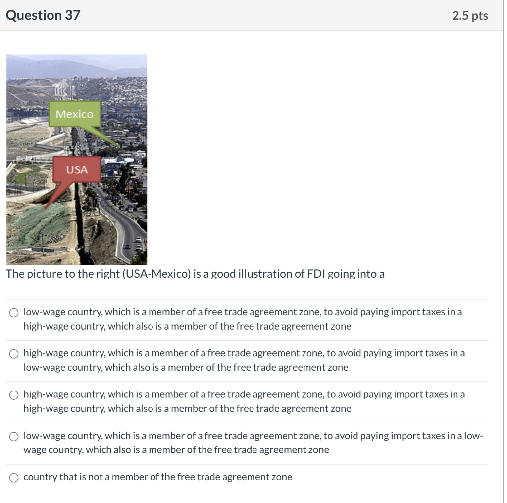 Solved Question 40 2.5 pts Which of the following is the | Chegg.com