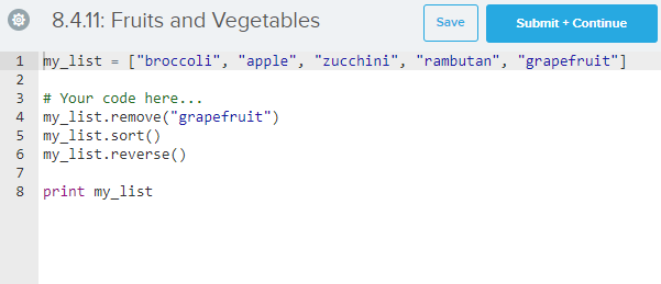 Solved Hello, please help me out with the following code. It | Chegg.com