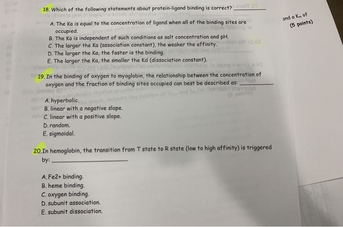 Solved 18, Which of the following statements about | Chegg.com