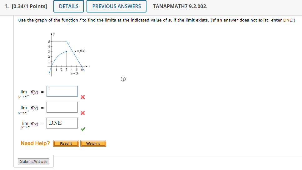 Solved 1. [0.34/1 Points] DETAILS PREVIOUS ANSWERS | Chegg.com