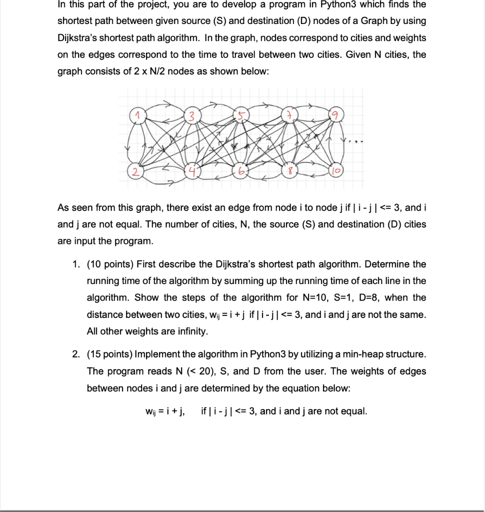 Solved In this part of the project, you are to develop a | Chegg.com