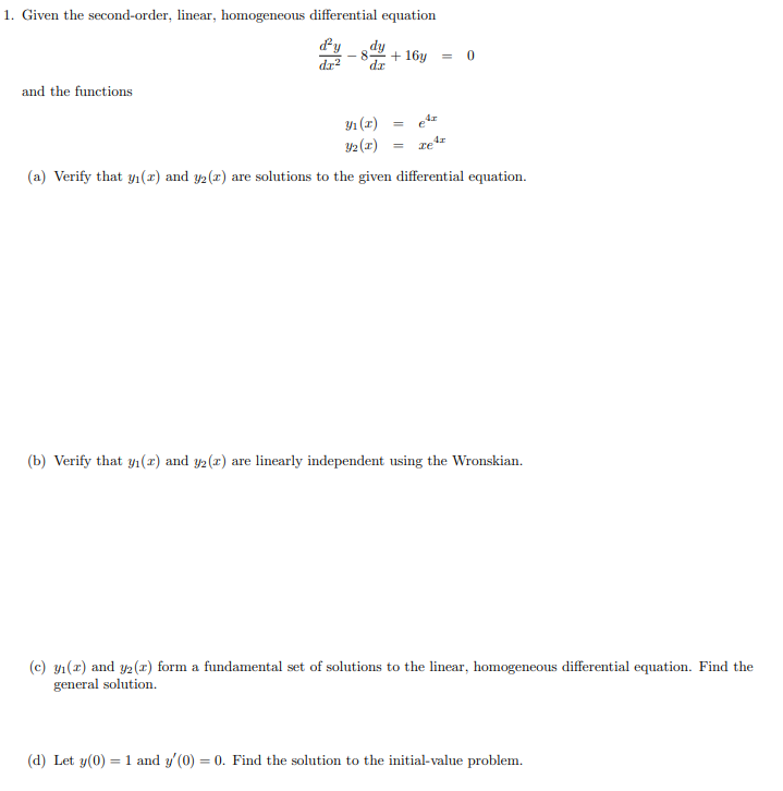Solved Please show detailed steps and solve the whole | Chegg.com