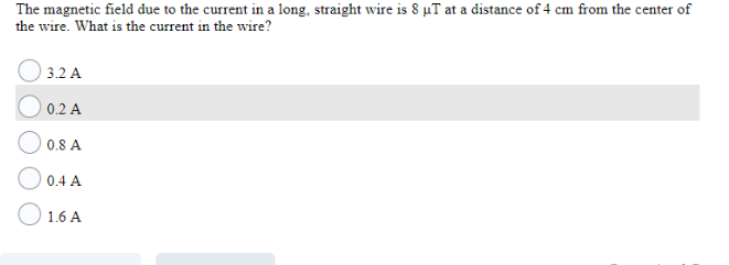 Solved The magnetic field due to the current in a long, | Chegg.com