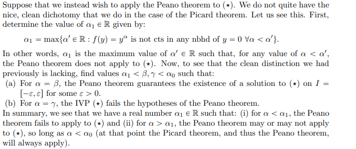 Solved Suppose that we instead wish to apply the Peano | Chegg.com