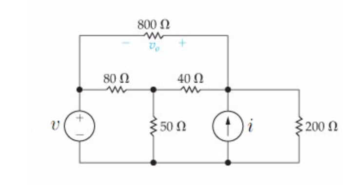 Solved Use the node-voltage method to find the value of vo | Chegg.com