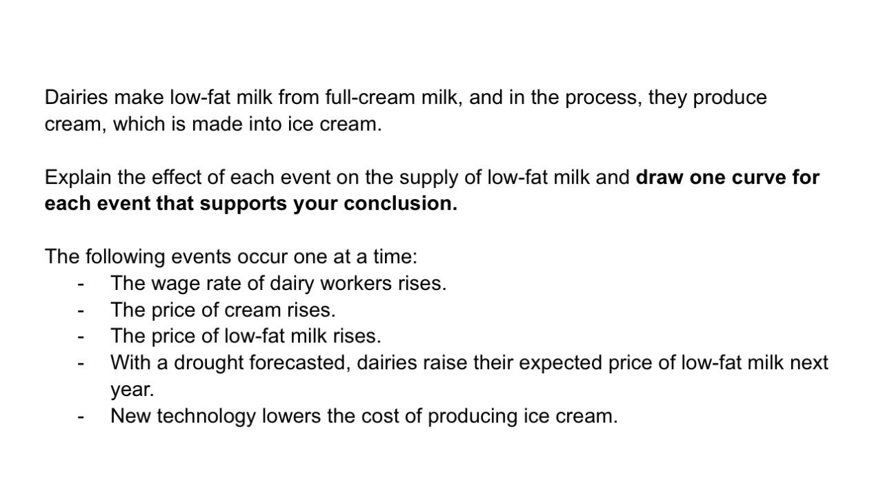 solved-dairies-make-low-fat-milk-from-full-cream-milk-and-chegg