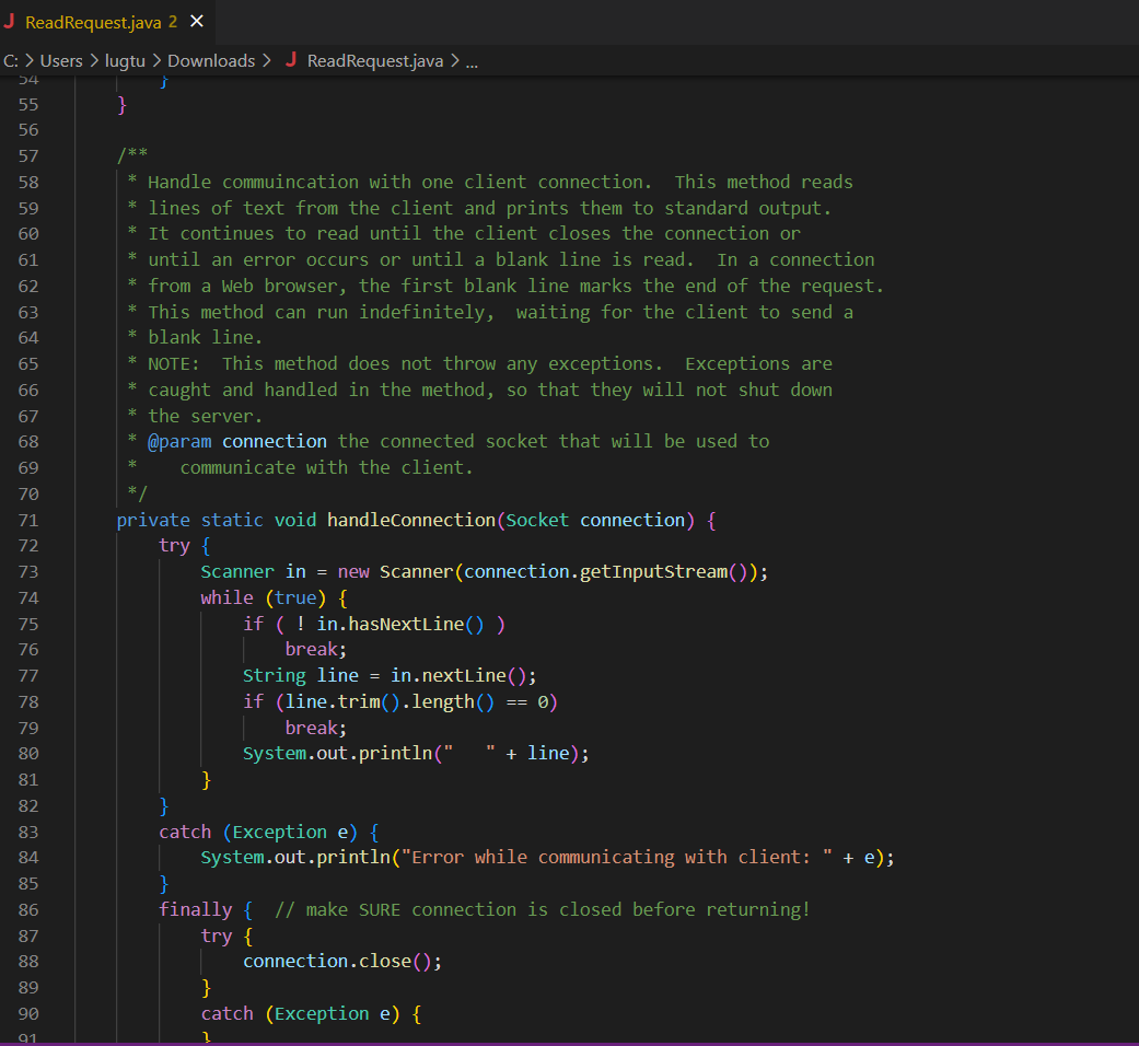 Solved A Web ServerThe goal of this lab is to write a | Chegg.com
