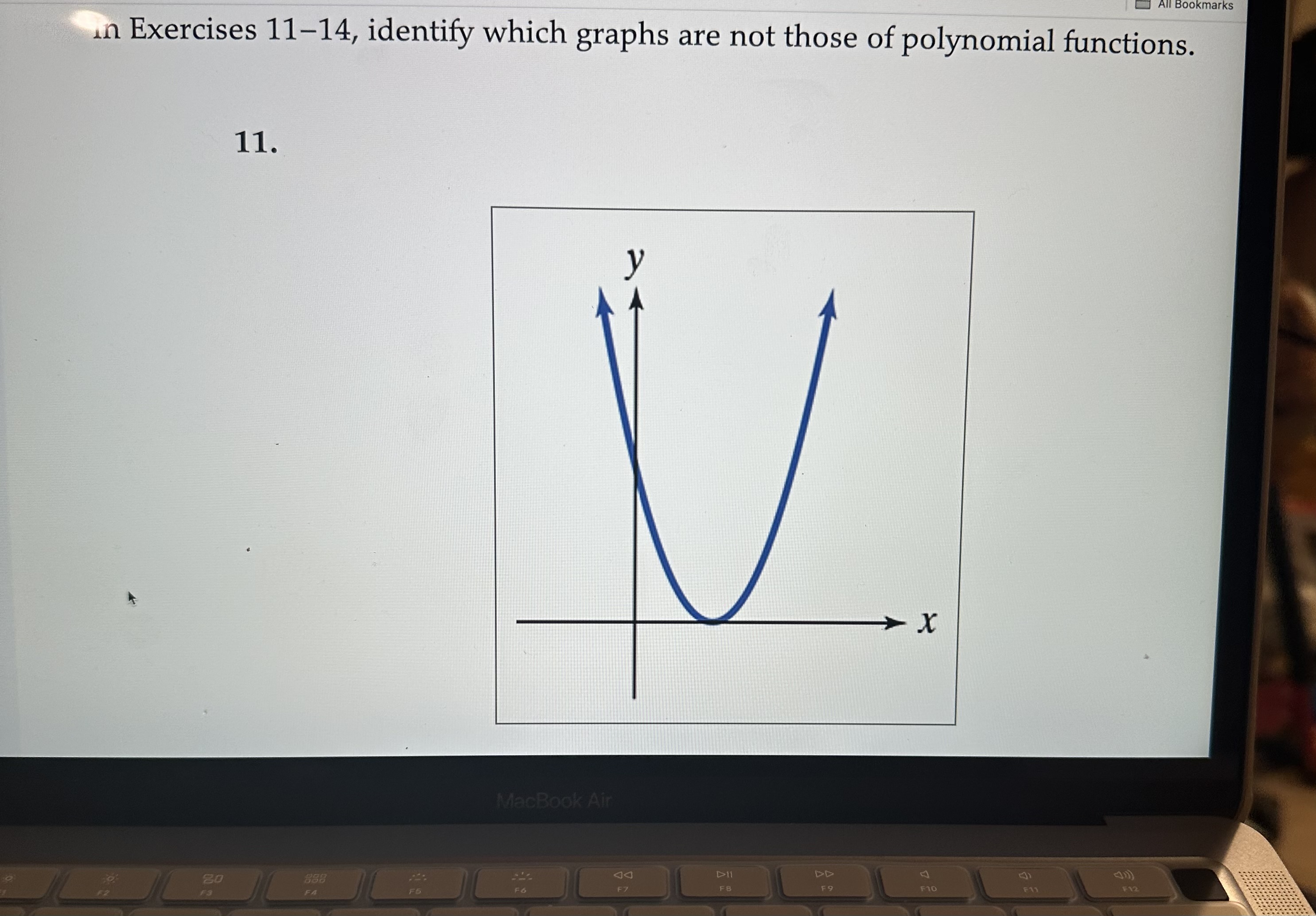 Solved Exercises 11-14, ﻿identify which graphs are not those | Chegg.com