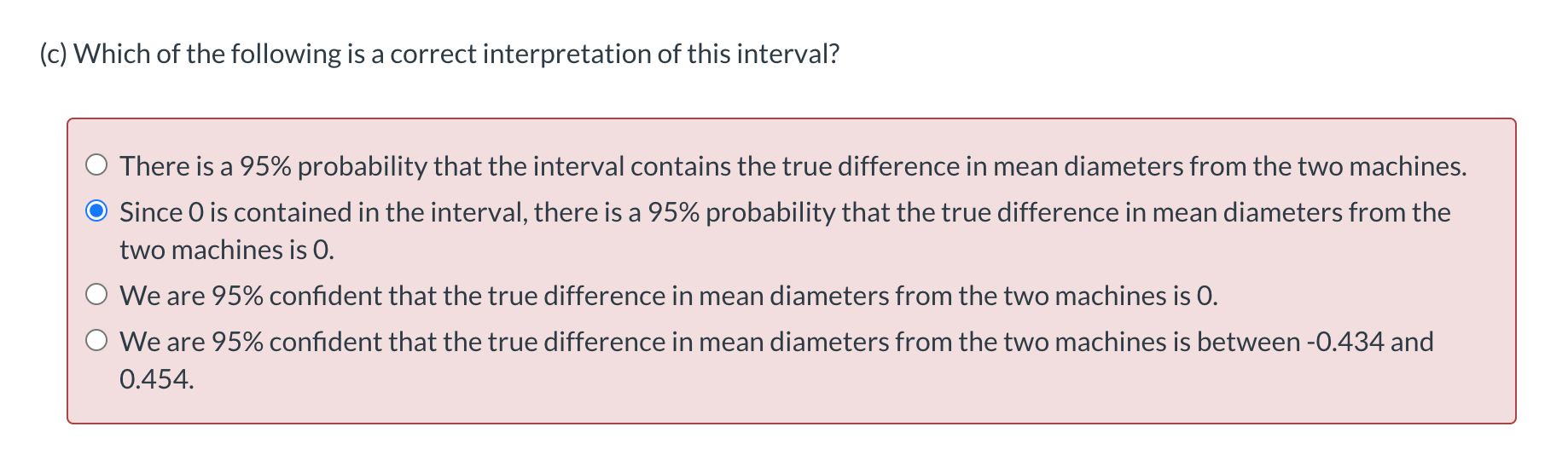 Solved The diameter of steel rods manufactured on two