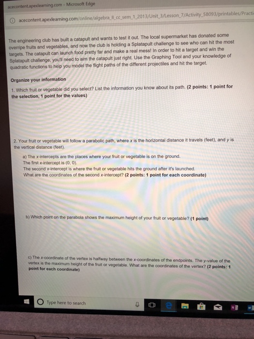 acecontent.apexlearning.com-Microsoft Edge O | Chegg.com