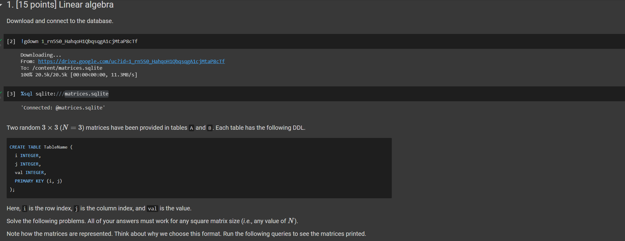 Solved [2] !gdown 1_rn5s0_HahqoH1QbqsqgA1cjmtaP8cTf | Chegg.com