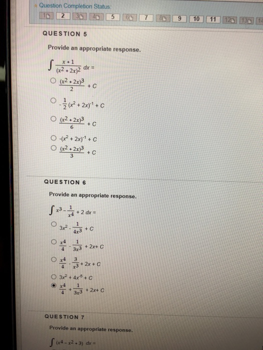 solved-question-2-provide-an-appropriate-response-3x-4-dxe-chegg