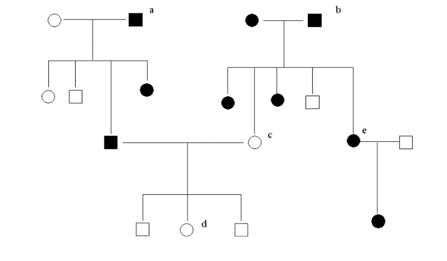 Solved Indicate the MOST LIKELY form of segregation for | Chegg.com