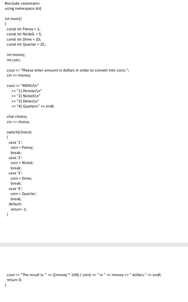 Objectives Learn to use different types of loops to | Chegg.com