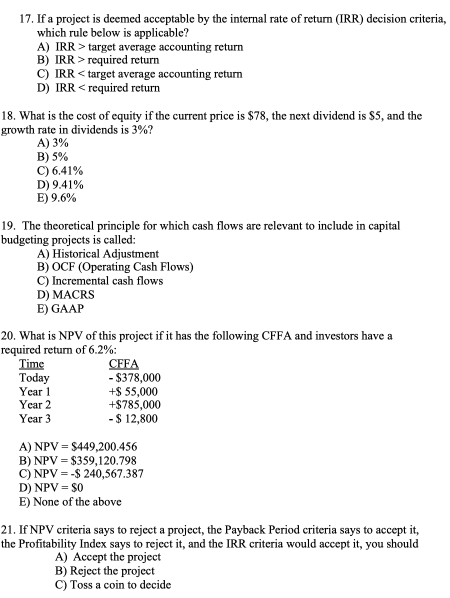 solved-17-if-a-project-is-deemed-acceptable-by-the-internal-chegg