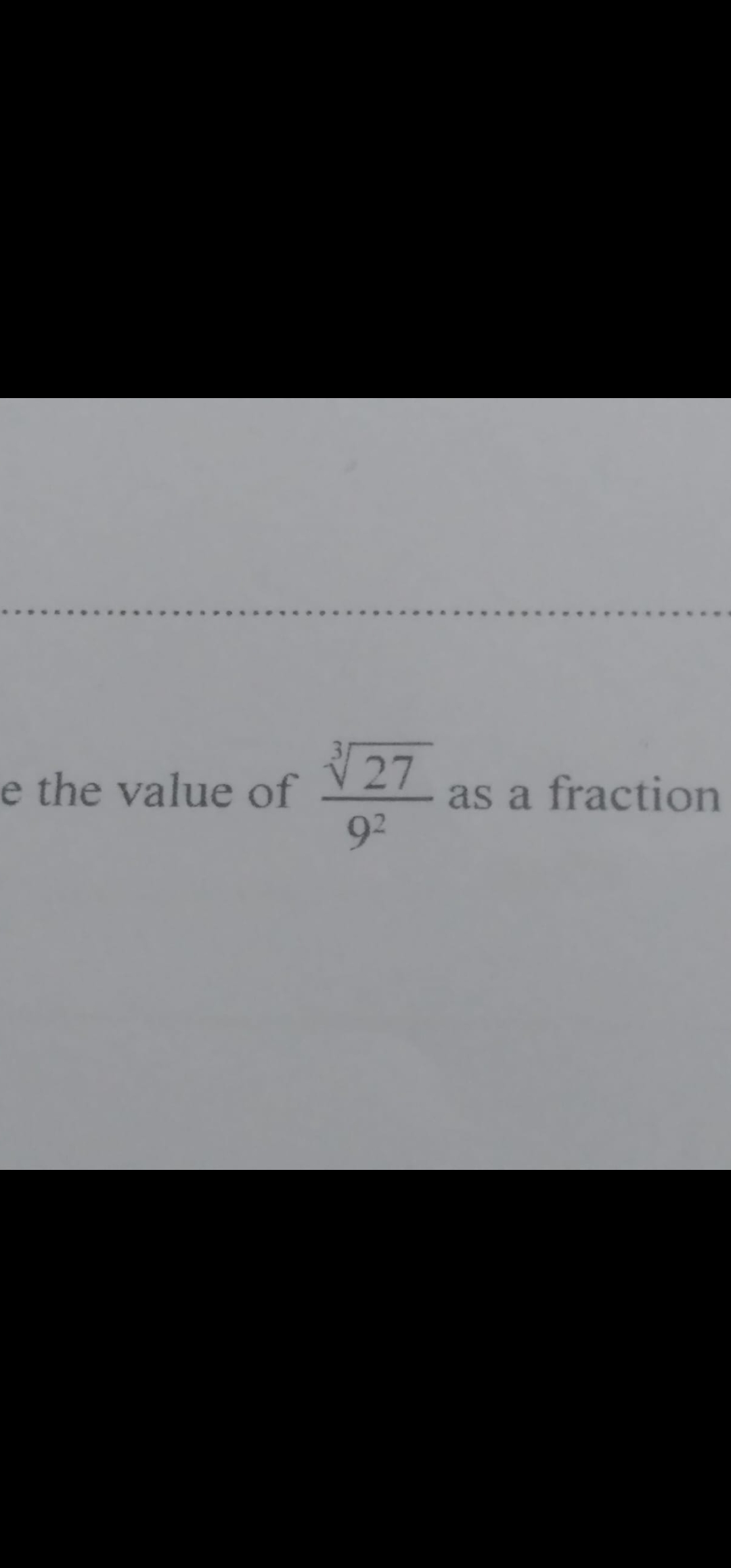 solved-the-value-of-92327-as-a-fraction-chegg