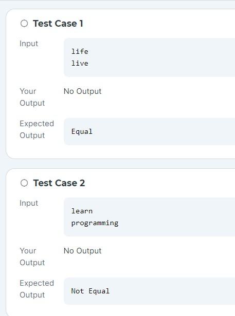 Solved 2. Length Comparison by Code Chum Admin I hope you | Chegg.com