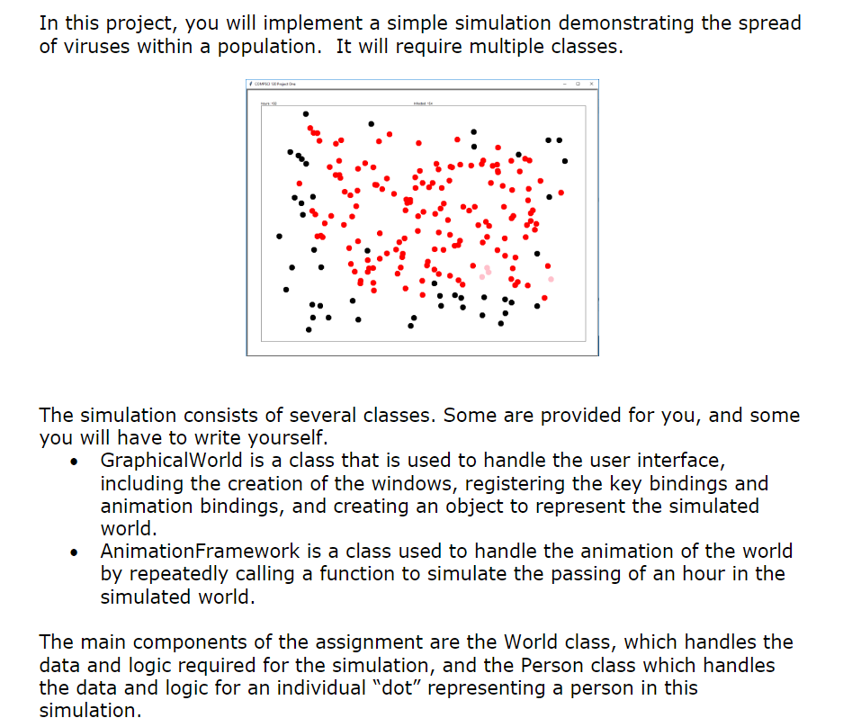 In this project, you will implement a simple | Chegg.com