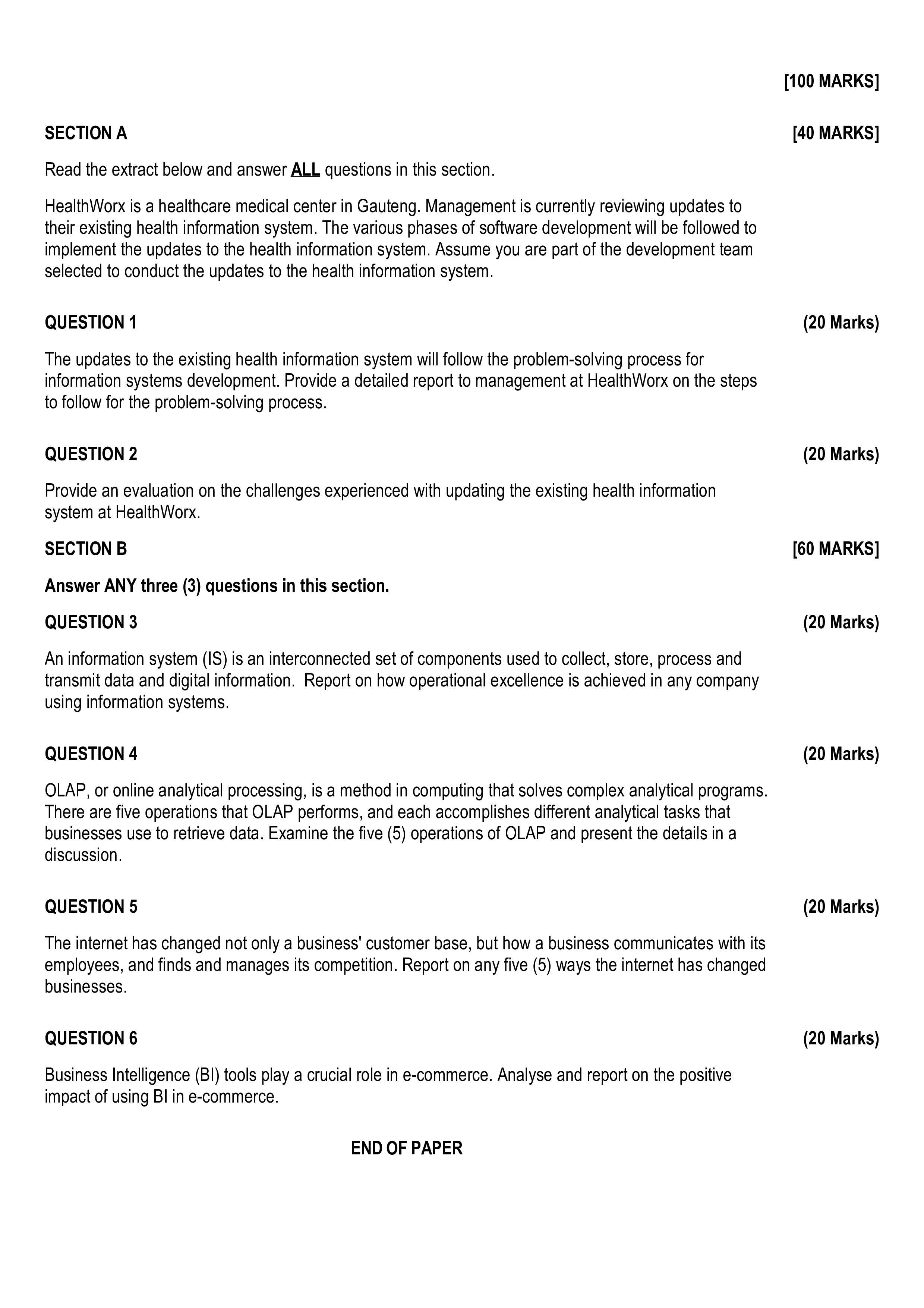 Solved by an EXPERT SECTION ARead the extract below and answer ALL ...