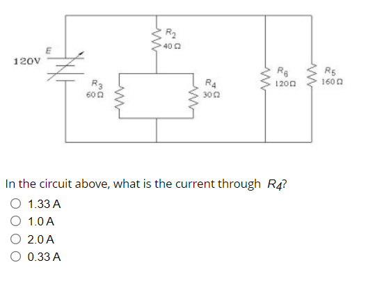 Solved w R2 4002 120v RG 1200 R5 1600 R3 600 R4 300 In the | Chegg.com