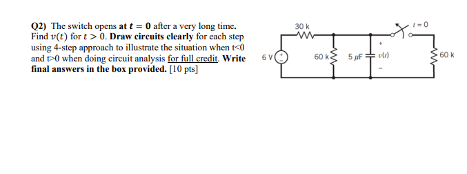 Solved This is circuit analysis. Will give thumbs up only if | Chegg.com