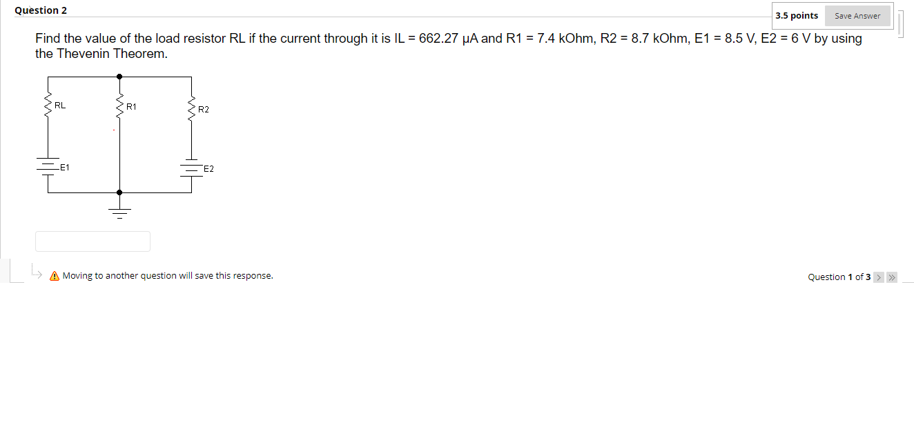 Solved Question 2 3.5 points Save Answer Find the value of | Chegg.com