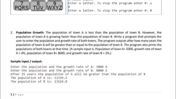 solved-nter-a-letter-to-stop-the-program-enter-u-nter-a-chegg