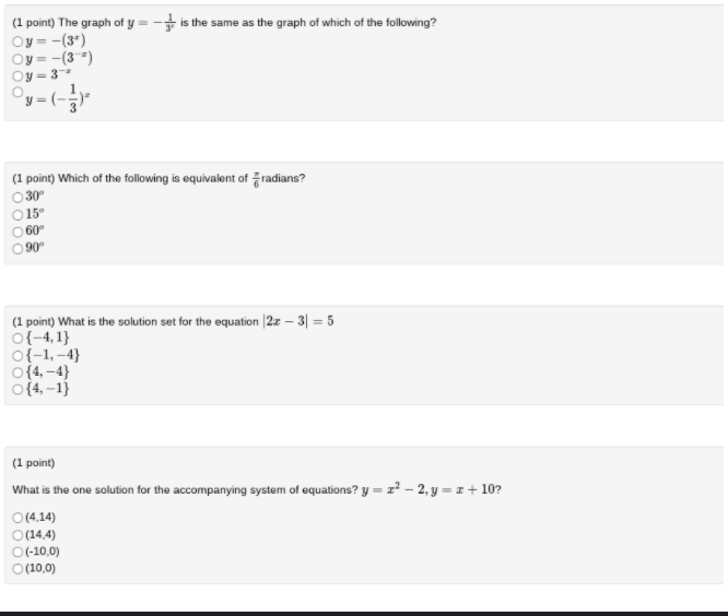 Solved (1 point) Points and Vectors Some problems will ask | Chegg.com