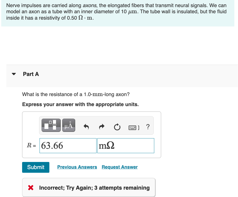 Solved Nerve impulses are carried along axons, the elongated | Chegg.com