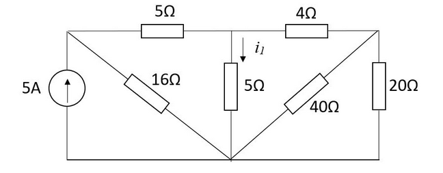 Solved Use the current divider rule to calculate I1 in Amps | Chegg.com