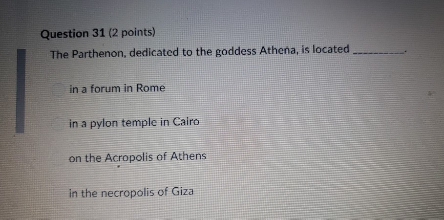 Solved Question 1 (2 points) Which of the following is true | Chegg.com