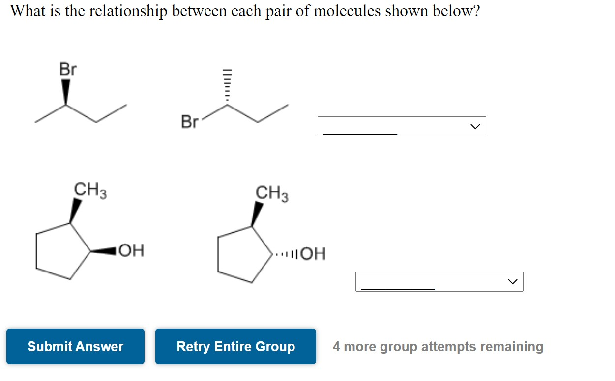 Solved What Is The Relationship Between Each Pair Of