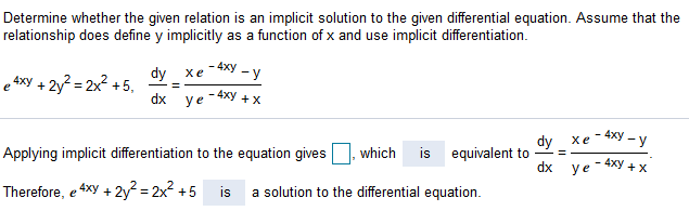 solved-implicit-solution-to-the-given-differential-equation-chegg