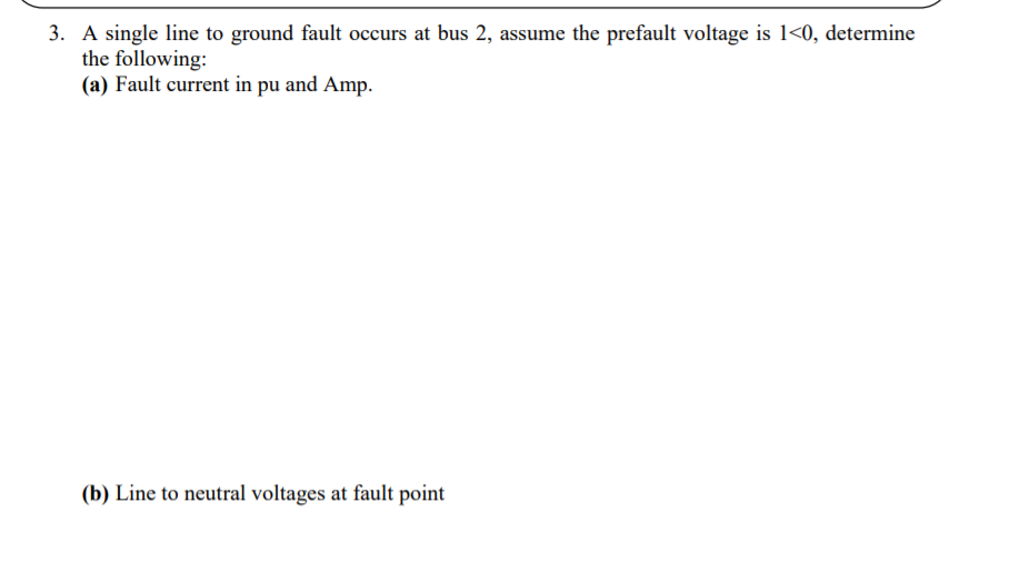 Solved Consider the power system shown in the following | Chegg.com