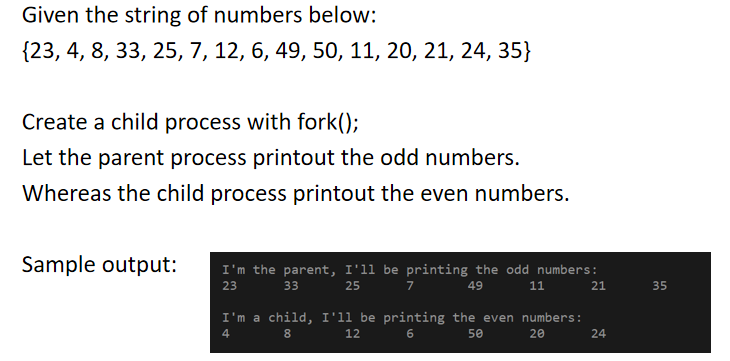 Solved Given the string of numbers below: {23, 4, 8, 33, 25