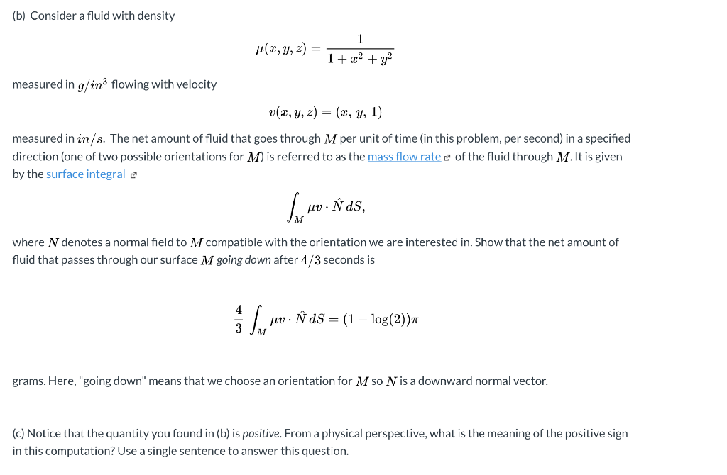 For The Next Problems Let M Be The Portion Of The Chegg Com