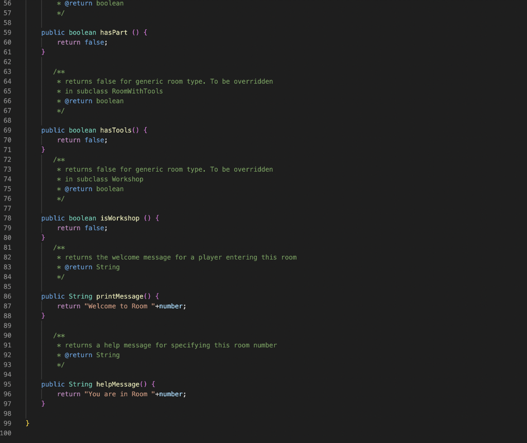Solved Complete a text-based adventure game in java. I will | Chegg.com