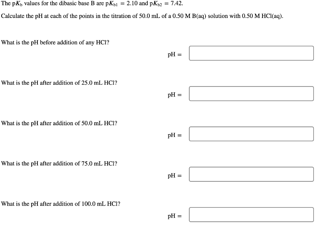 Solved A Diprotic Acid H2a H2a Has Acid Dissociation