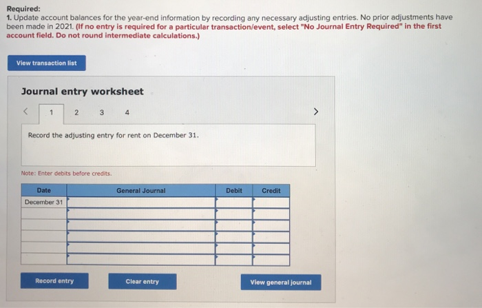 Solved Required Information Exercise 3-14A Prepare An | Chegg.com